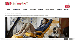 Desktop Screenshot of moebel-bruemmerhoff.de